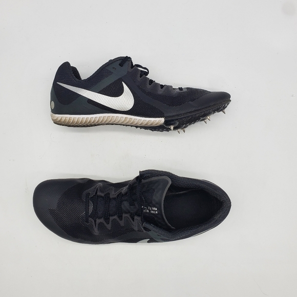 Nike Shoes Men 11 Zoom Rival Multi Black Metallic Running Track Filed DC8749-001 - Picture 7 of 9